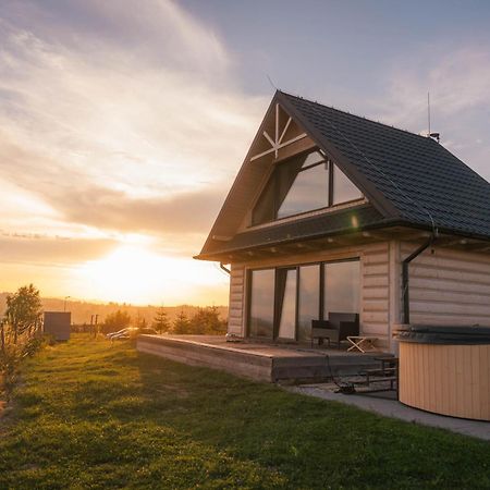 Osada Janosika Jacuzzi Drewniany Domek Na Odludziu Klikuszowa Esterno foto