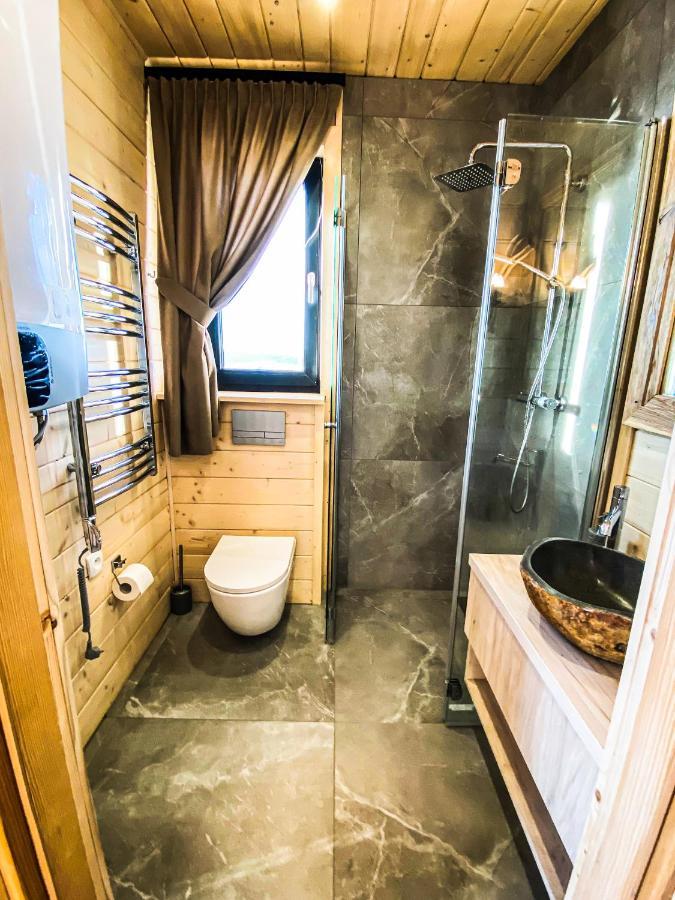 Osada Janosika Jacuzzi Drewniany Domek Na Odludziu Klikuszowa Esterno foto