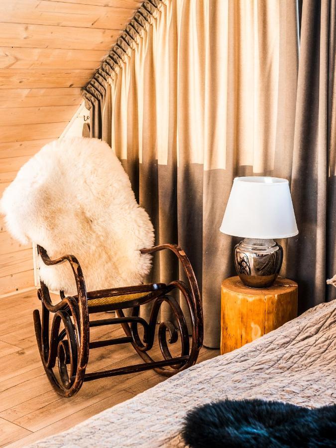 Osada Janosika Jacuzzi Drewniany Domek Na Odludziu Klikuszowa Esterno foto